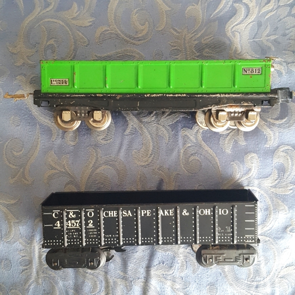 🌙🚂Vintage Marx Metal Train Set Collectible Cars 🚃